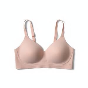 Tommy John Comfort Smoothing Triangle Bralette Nude Pink Size Small